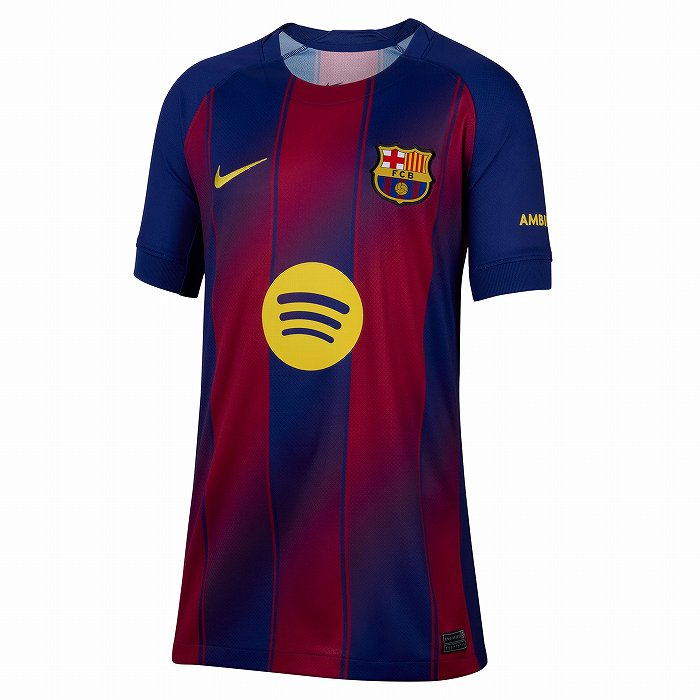 2点NIKEナイキFCバルセロナホーム半袖ユニフォームプラクティスシャツMサイズ NIKE ナイキ FCバルセロナ ジュニア 25-26 ホーム 半袖 レプリカ