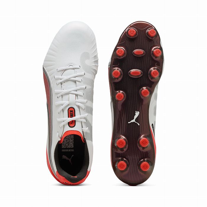 PUMA（プーマ） キング アルティメット HG/AG(ホワイト×シルバー