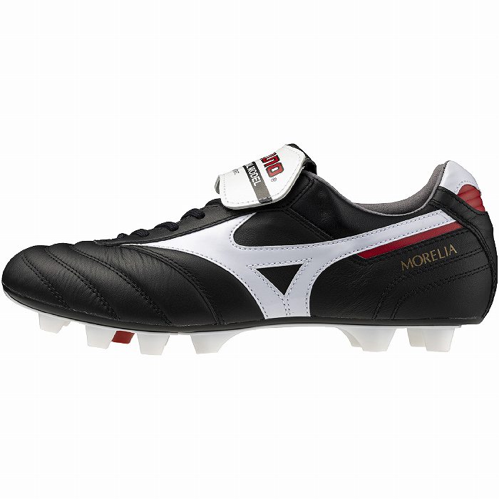Mizuno Morelia サッカーシューズ ブラック/ホワイト MIZUNO（ミズノ） MORELIA 2 JAPAN(ブラック×ホワイト) P1GA250001