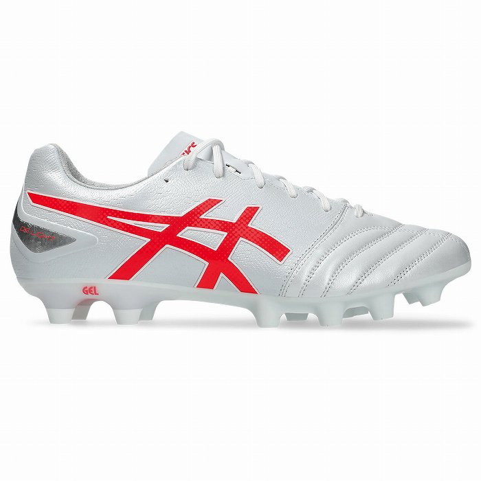 ASICS（アシックス） DS LIGHT ADVANCE(ホワイト×フラッシュレッド