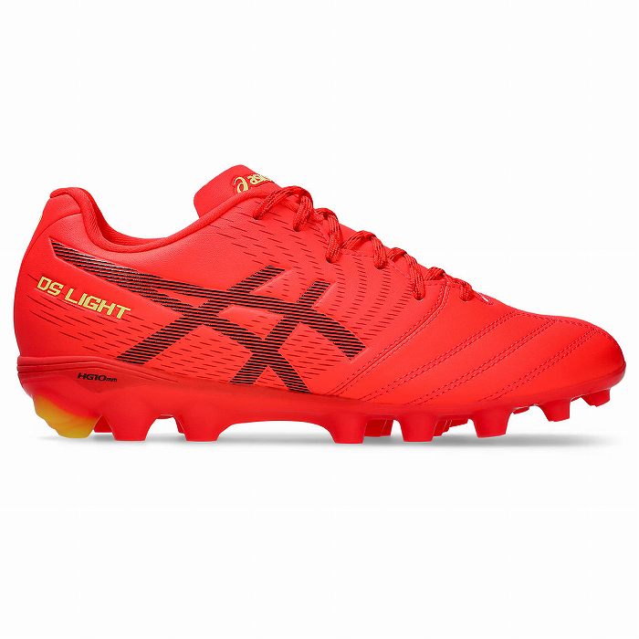 ASICS（アシックス） DS LIGHT JR GS(フラッシュレッド×ブラック