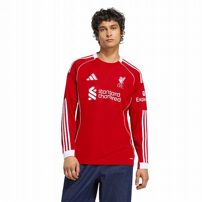 adidas（アディダス） リバプール 25-26 ホーム 長袖 レプリカ
