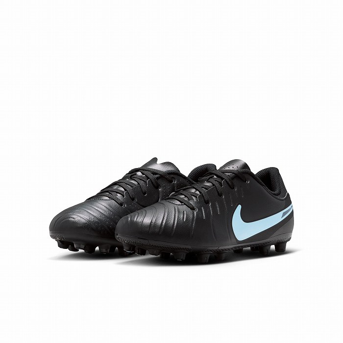 ナイキ JRレジェンド10HG スパイク 靴 23,0cm 新品 (2380) NIKE（ナイキ） JR レジェンド 10 ACADEMY HG(ブラック×サックス