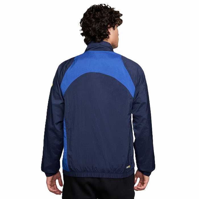 Nike ネイビー ゴールド ウィンドブレーカー NIKE（ナイキ） RPL T90 トラックジャケット(ネイビー) HQ3392 410