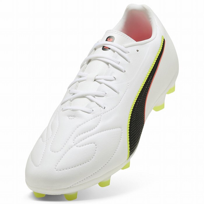 PUMA（プーマ） KING 20 MATCH WIDE HG/AG(ホワイト×ブラック) 108467