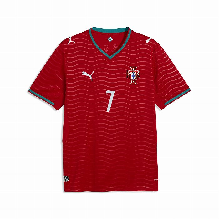 【希少】ポルトガル代表ユニフォーム No.17 CADETE サイズ L PUMA（プーマ） ポルトガル代表 2026 ホーム 半袖 レプリカ