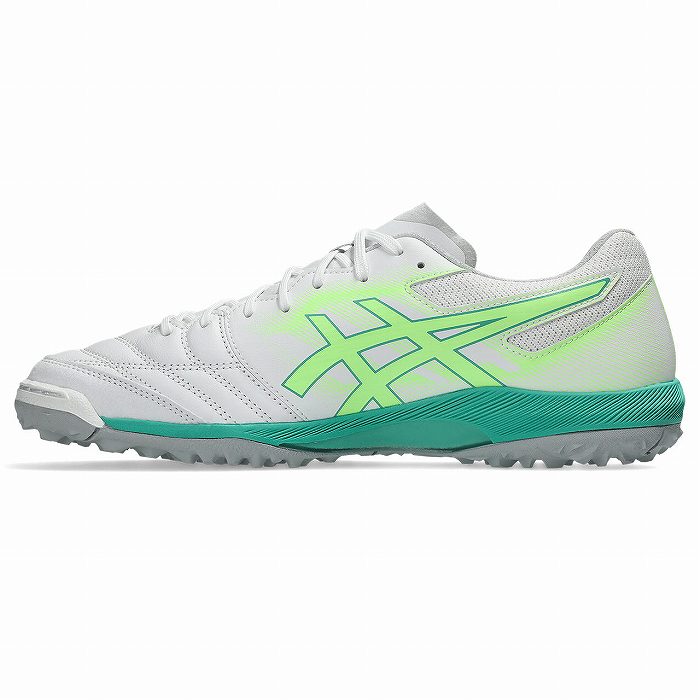 ASICS（アシックス） DESTAQUE K FF TF(ホワイト×イルミネイトグリーン