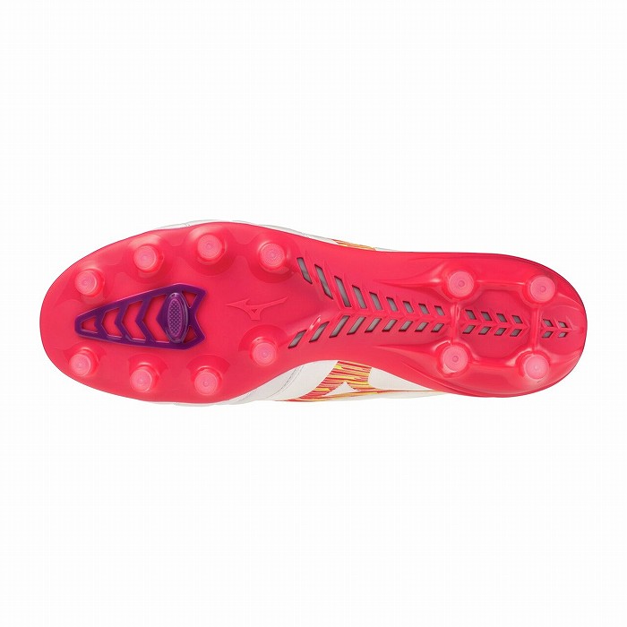 Mizuno サッカーシューズ ホワイト/ピンク/ブルー MIZUNO（ミズノ） モナルシーダ ネオ3 ELITE(ホワイト×ピンク