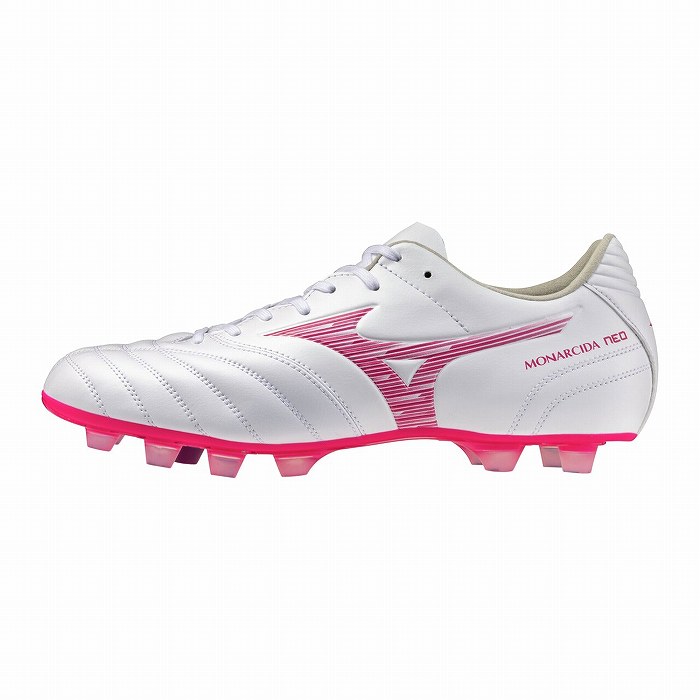 MIZUNO（ミズノ） モナルシーダ ネオ3 WIDE PRO(ホワイト×ピンク