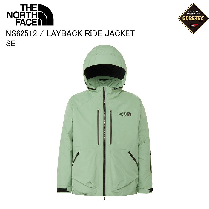 スノーボード THE NORTH FACE LAYBACK RIDE Jacket WM CR THE NORTH FACE（ザ ノースフェイス） スノーボード ウエア THE NORTH