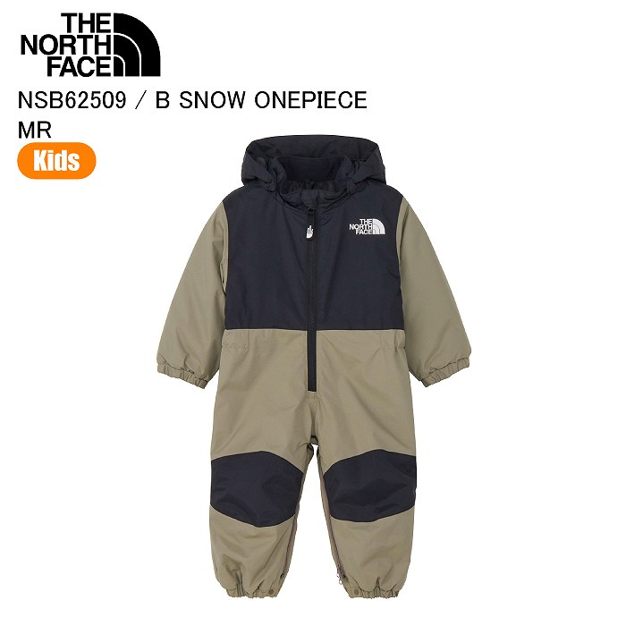 THE NORTH FACE ノースフェイス NSB62509 B  Onepiece MR スキー スノーボード 雪遊び つなぎ ジュニアウェア 子どもウェア THE NORTH FACE ノースフェイス NSB62509 B Snow Onepiece MR スキー