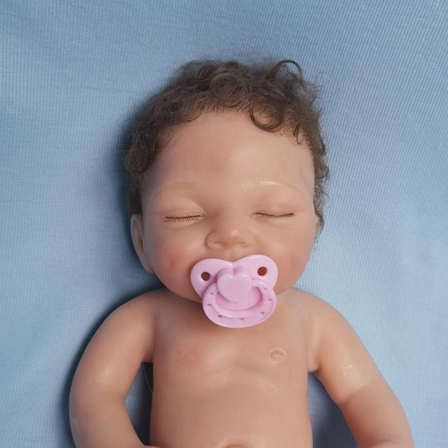 バニ人形11インチ,全身ミニ生まれ変わった赤ちゃん人形