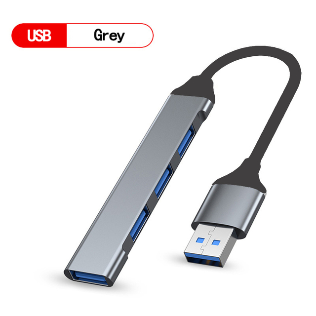 USBハブCタイプUSB 3.0,4ポート,マルチプラグアダプター,otg,macbook pro 13 15 air mi pro,Huaweiコン｜moro-shop｜08