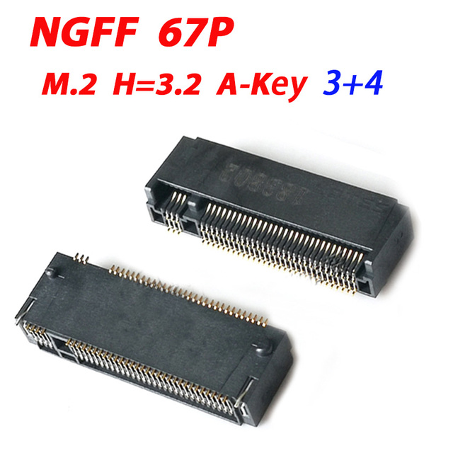 2個m.2 conector 67 1080p chave ngffインタフェースsoquete ssd soquete h = 3.2スロットngf｜moro-shop｜02