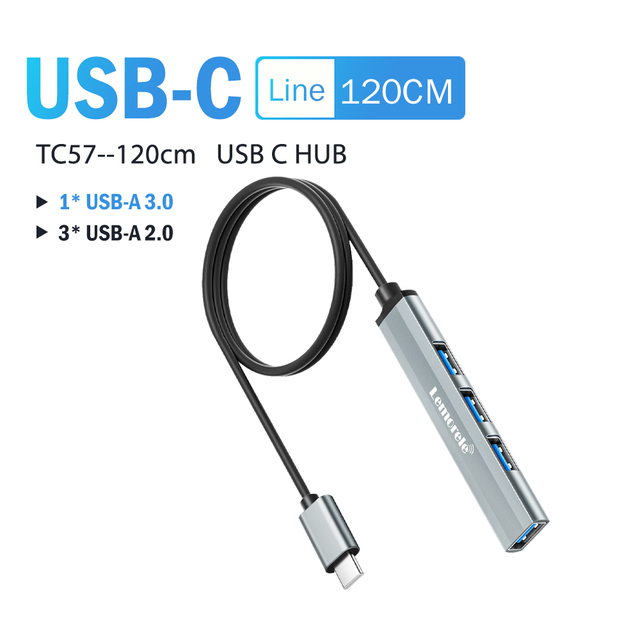 有線USBType-Cハブ,3.0 USB Type-Cアダプター,4ポート,マルチハブ,ノートブックアクセサリー,Xiaomi,Lenovo,mac｜moro-shop｜04