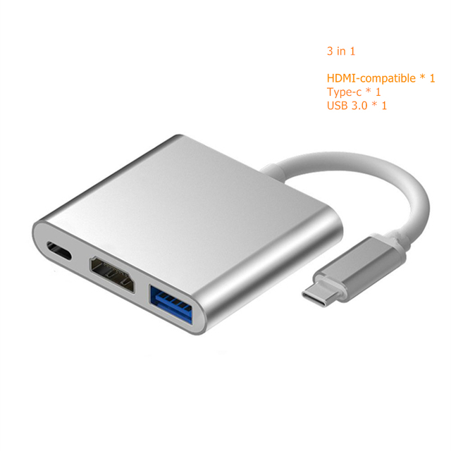 USB Cから4kハブ,HDMI互換,vgaタイプc,pd充電,usb 3.0,macbook,ipad pro,samsung s20,dex,tv｜moro-shop｜03