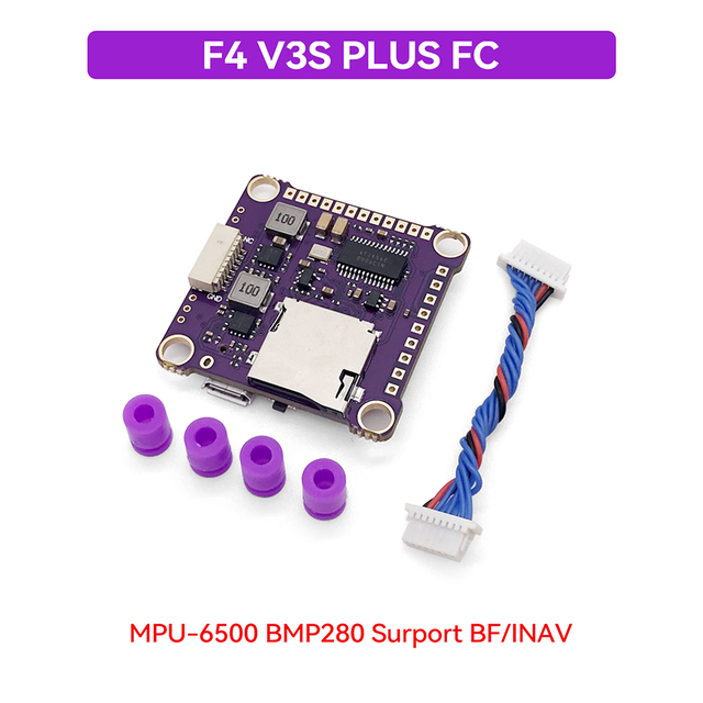 Rc fpvドローンのフライトコントロール,f4 v3s plus,fcサポート,betaflight,inav,5v,9v,デュアル出力,4in 1｜moro-shop｜02