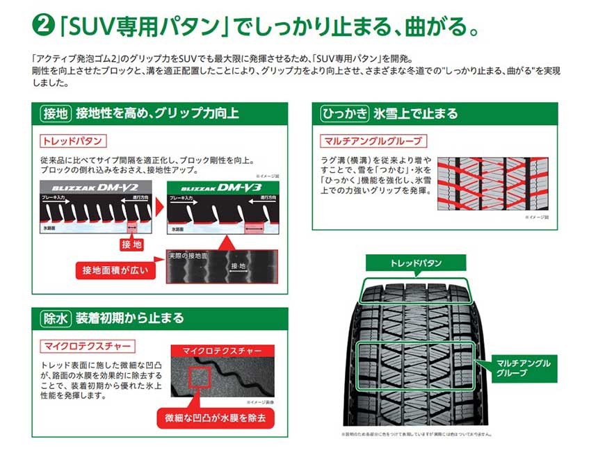ブリザック DMーV3 225/65R17 ブリヂストン DM-V3 ザインEK ブラック