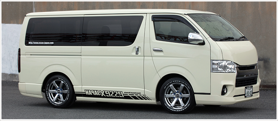 CRS ESSEX エセックス ハイエース ホイール EC EC-17 17インチ 6.5J 38 6-139.7 ホイール1本 | ハイエース  200系 HIACE レジアスエース シーアールエス 6穴