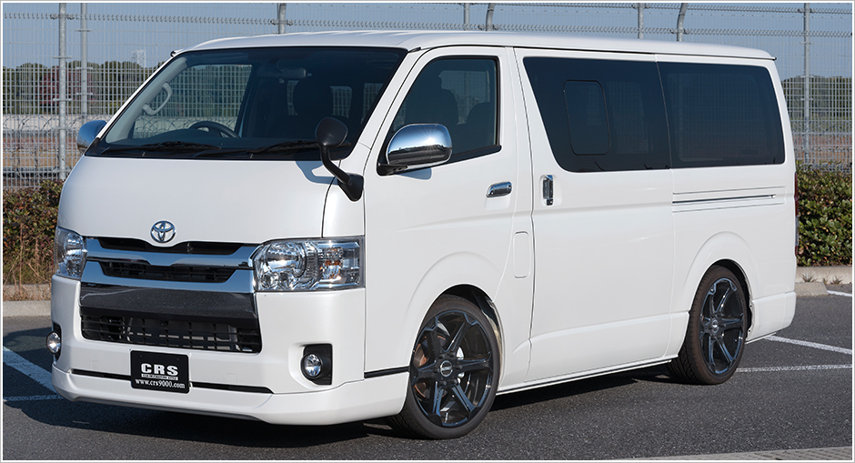 CRS ESSEX エセックス ハイエース ホイール EJ EJ-18 18インチ 8.0J 38 6-139.7 ホイール1本 | ハイエース  200系 HIACE レジアスエース シーアールエス 6穴