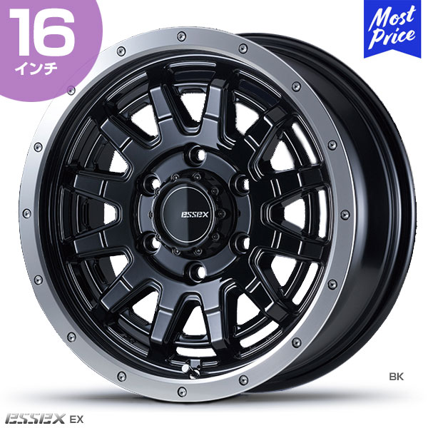 CRS ESSEX GZbNX nCG[X zC[ EX EX-16 16C` 6.5J 38 6-139.7 zC[1{ | nCG[X 200n HIACE WAXG[X V[A[GX 6
