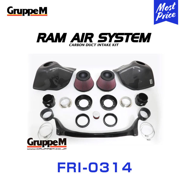 GruppeM M s ラムエアシステム BMW 6SERIES EH50 M6 2005 2011 〔FRI 0314〕 RAM AIR SYSTEM | K N グループエム カーボン エアクリーナー :grpm fri 0314 00:モーストプライス