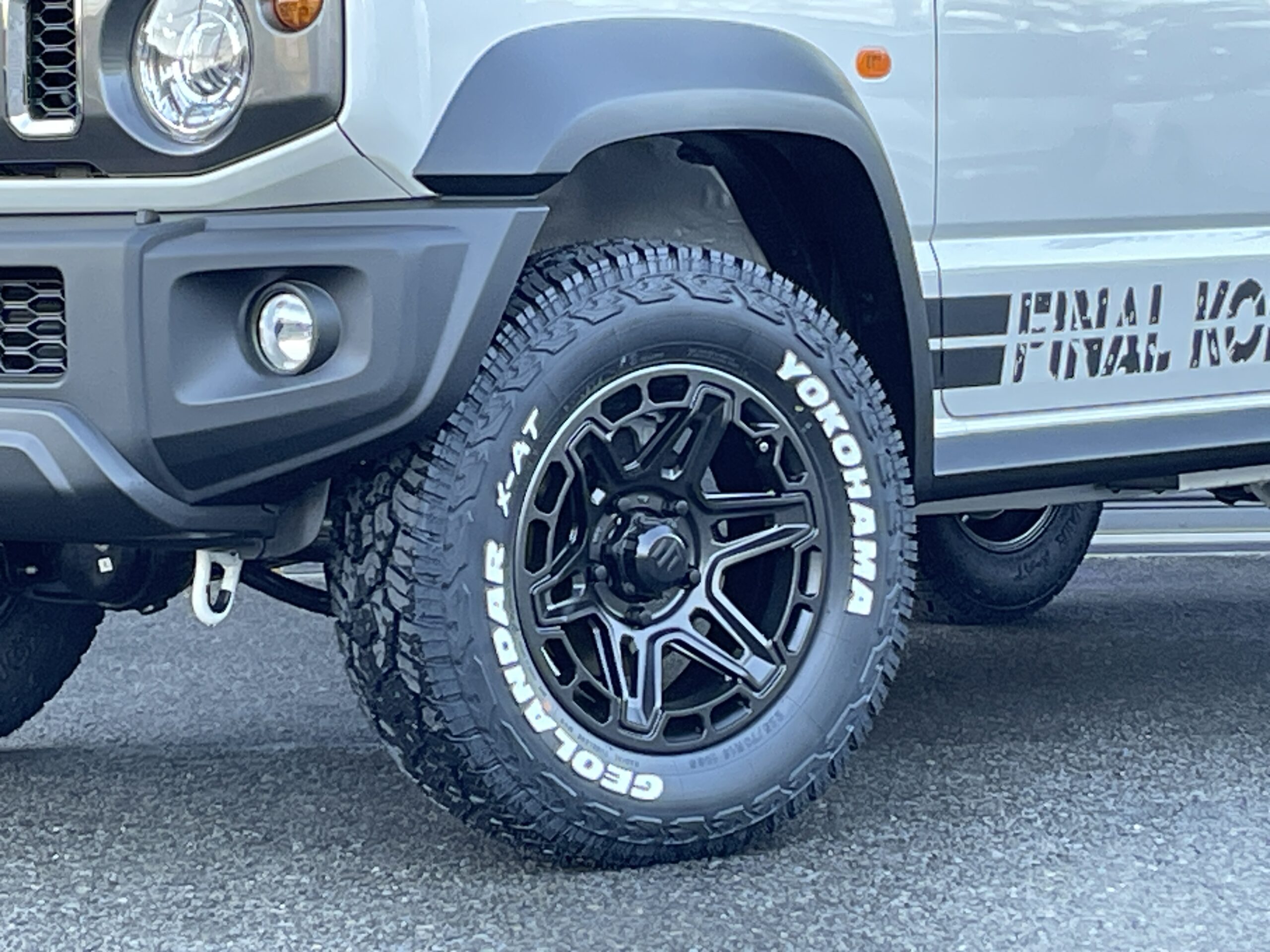 ジムニー JB64 16インチ 175/80R16 ヨコハマ ジオランダー A/T4 G018 サマータイヤホイール 4本セット PPX MK6 16インチ 5.5J 22 5H139.7の画像