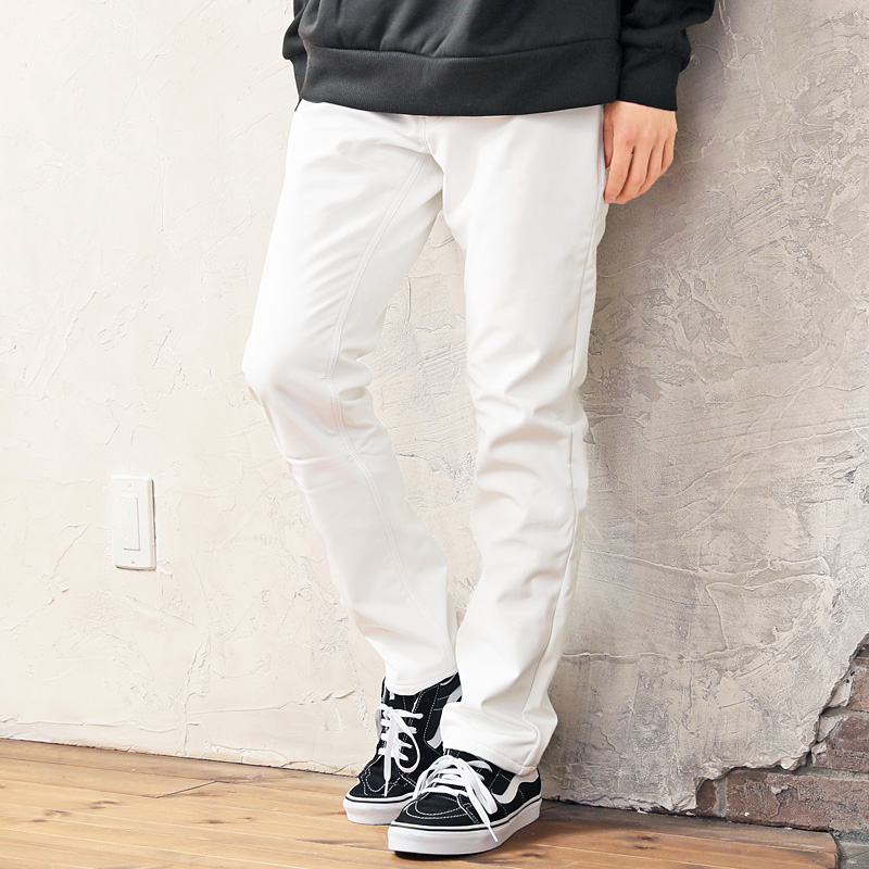 暖パンツ メンズ スキニーパンツ ストレッチ スリムパンツ YKKファスナー 5ポケット 暖 裏起毛 無地 美脚 :bottoms-4-most:人気 メンズ服通販のMOSTSHOP - 通販 - Yahoo!ショッピング