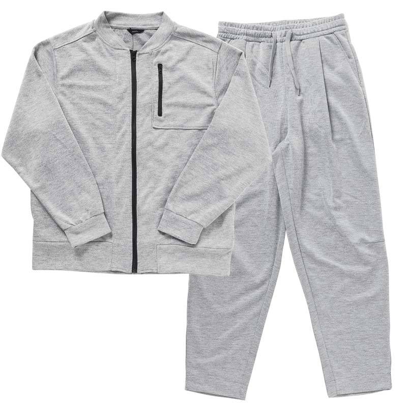 セットアップ メンズ 上下セット スウェットパンツ MA1 ワイドパンツ