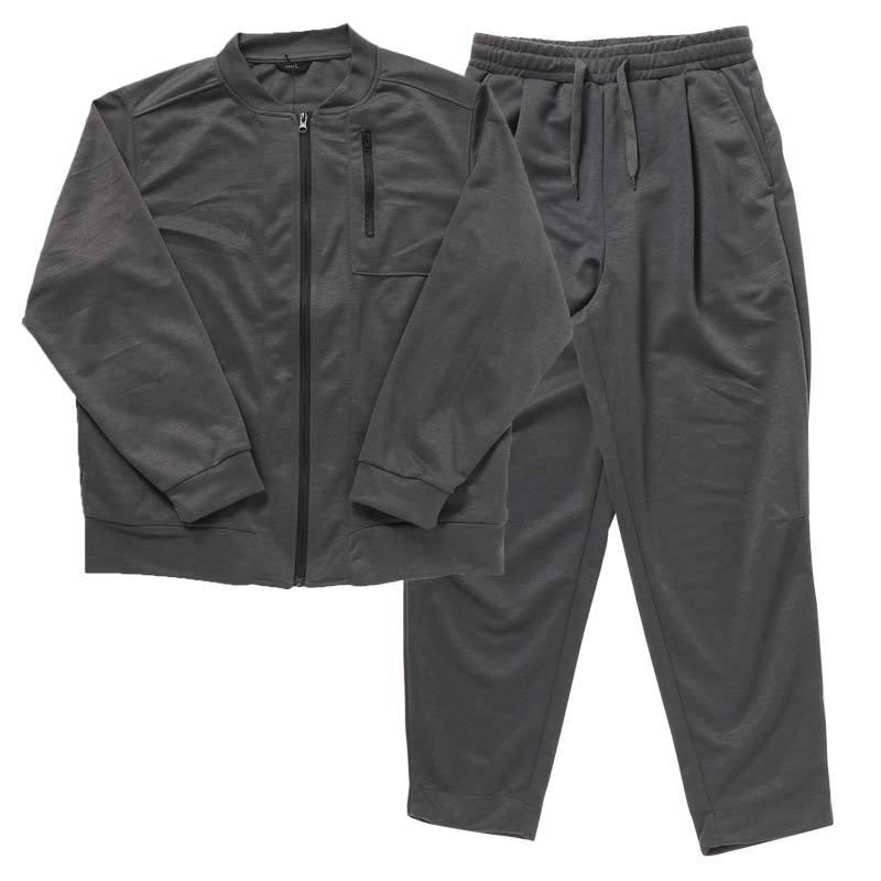 セットアップ メンズ 上下セット スウェットパンツ MA1 ワイドパンツ