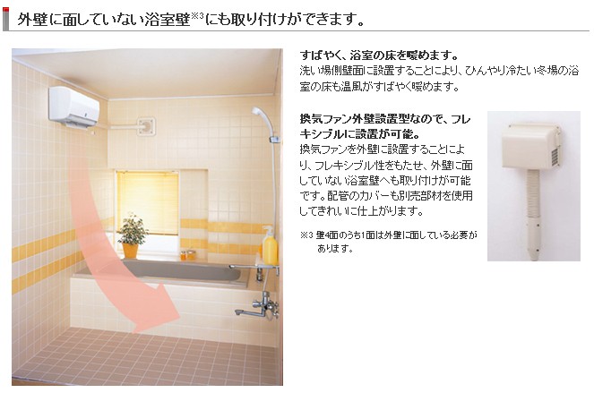 特別訳あり特価】 浴室暖房乾燥機 リンナイ RBH-W414KP 壁掛型 温水式 浴室、浴槽、洗面所