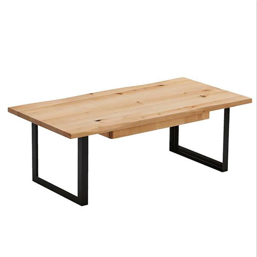 リビングテーブル センターテーブル カフェ おしゃれ 木製 ヴィンテージ シンプル 木製テーブル 無垢 天然木 120cm 在宅 ブルックリン CT-SB-71｜mote-kagu｜16