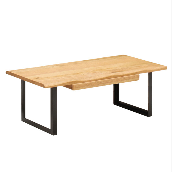 リビングテーブル センターテーブル カフェ おしゃれ 木製 ヴィンテージ シンプル 木製テーブル 無垢 天然木 120cm 在宅 ブルックリン CT-SB-71｜mote-kagu｜03