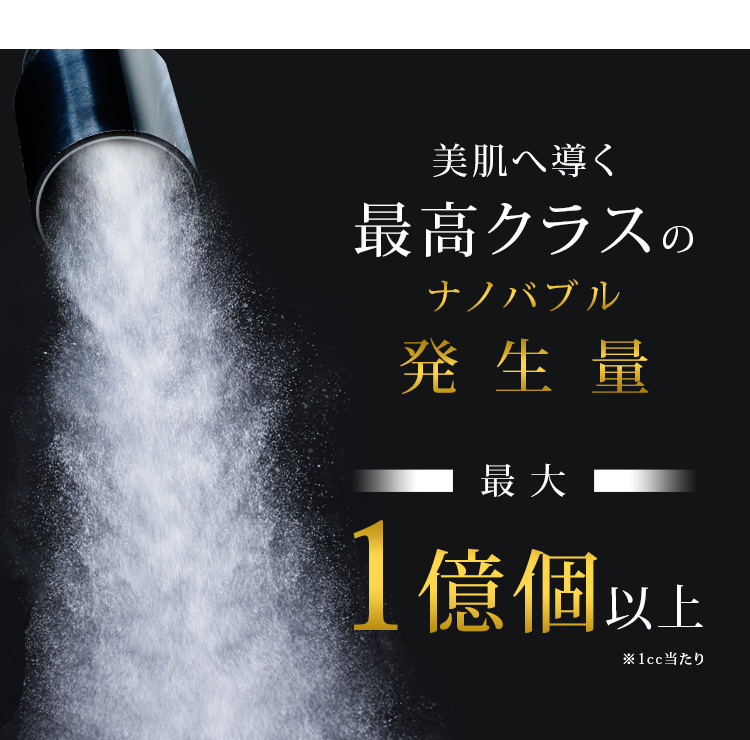 ナノバブル ナノバブル発生器 シャワー用 節水 節水シャワー 毛穴