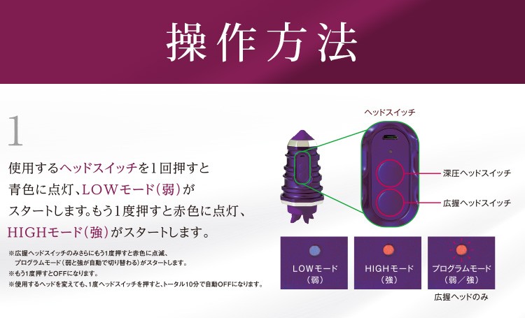 美顔器 効果 頭皮マッサージ器 頭 ヘッドスパ ゴッドリフト