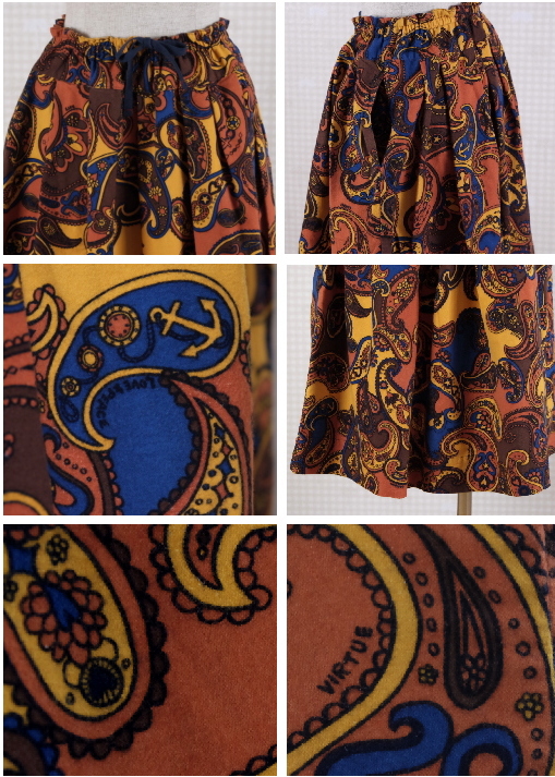 TIGRE BROCANTE(ティグルブロカンテ)ペイズリーネル ポケット フィセル