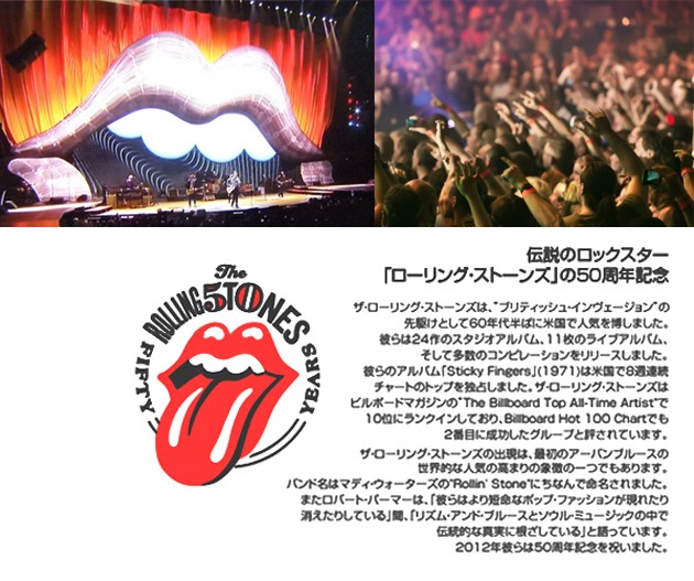 『送料無料』 『SALE』 The Rolling Stones/ローリングストーンズ 『HYDE PARK LIVE』 ラウンドファスナー 長財布  束入れ ロングウォレット メンズ