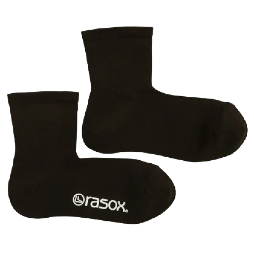 ラソックス rasox 靴下 接触冷感 ファインクール・ミッド CA221LC01 夏用 メンズ レ...