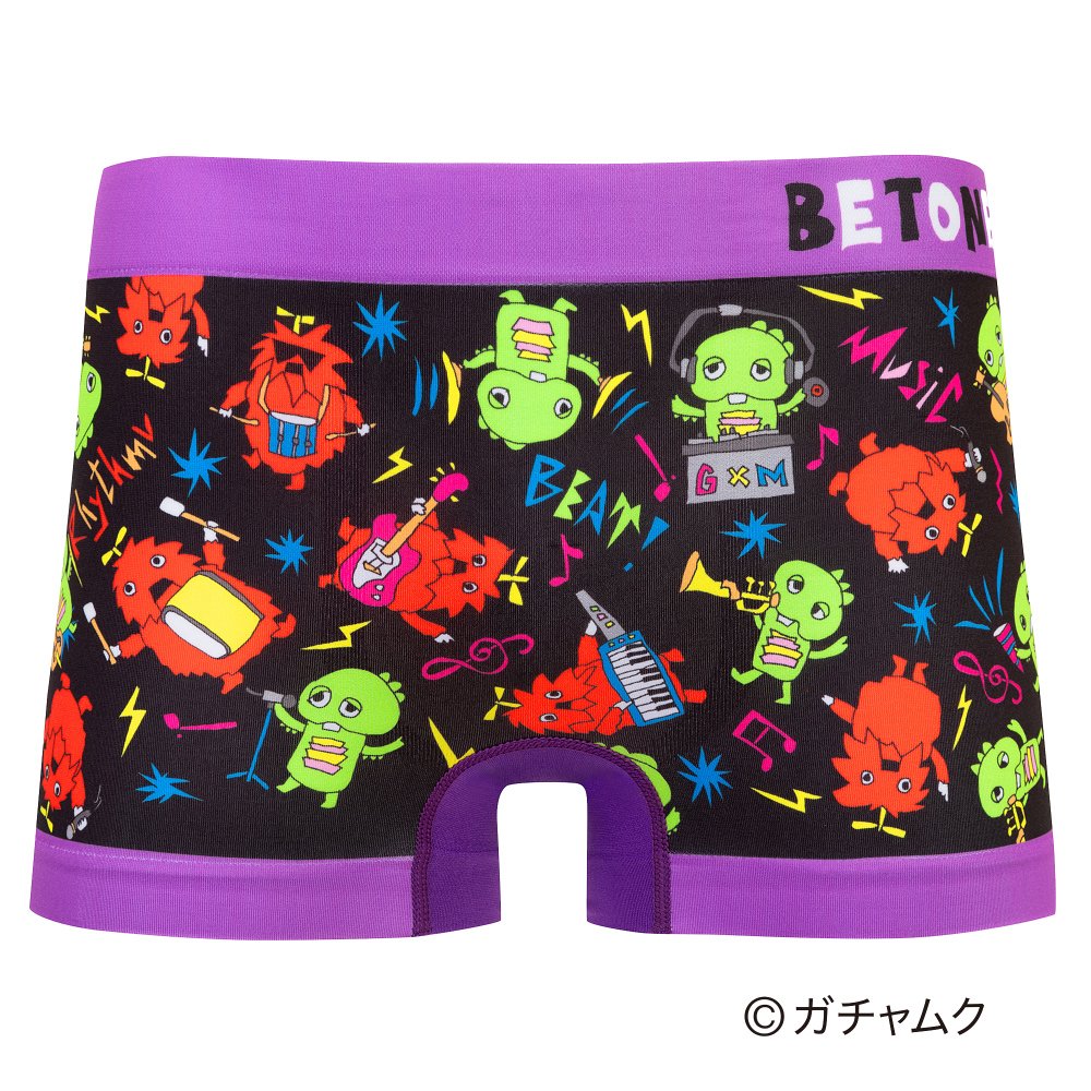 新品未開封　BETONES GACHAMUKKU ボクサーパンツ 完売モデル BETONES ビトーンズ ボクサーパンツ ガチャピン ムック コラボ