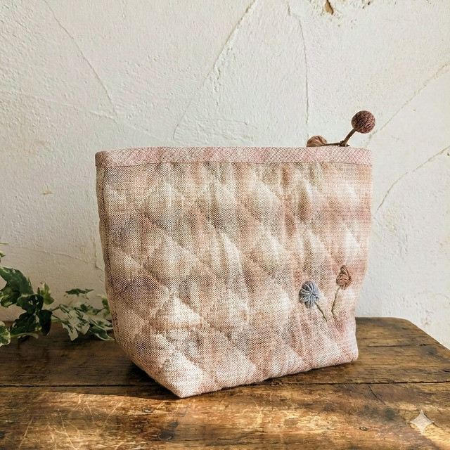 ハンドメイド☆女の子のパッチワークポーチ☆ パッチワークキット スーちゃんのポーチ ポーチキット パッチワーク