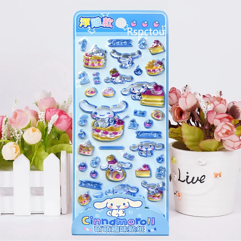 【正規品】サンリオ　うるちゅるシール　シナモンロール Amazon | クラックス CRUX うるちゅる ポップシール シナモロール