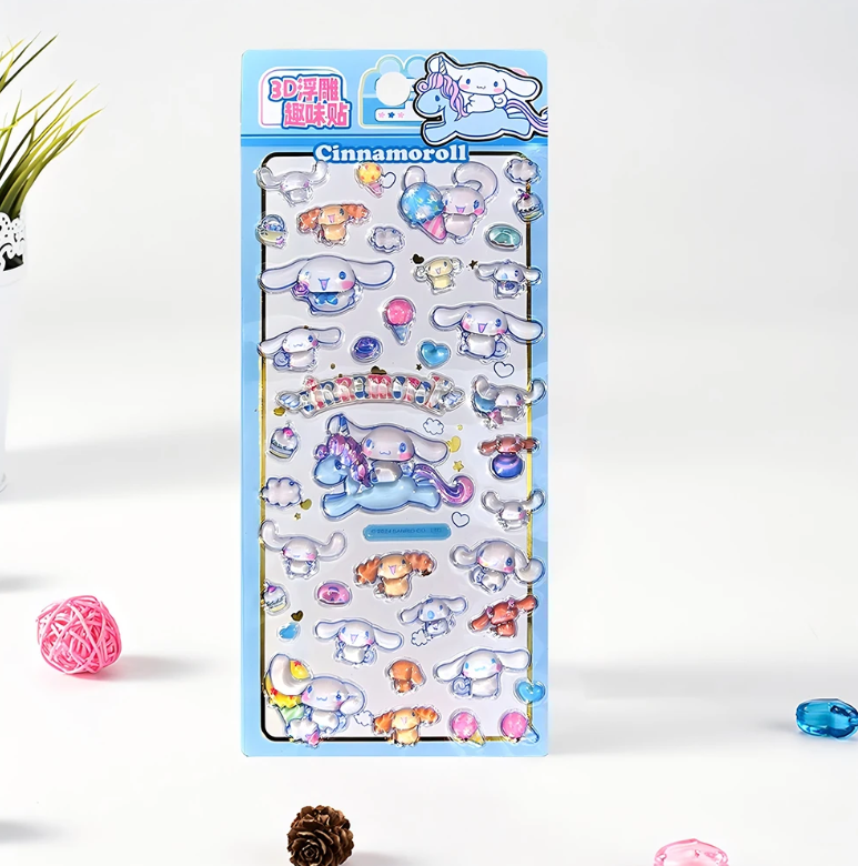 サンリオキャラクター ドロップシール うるちゅるシール プチドロップ
