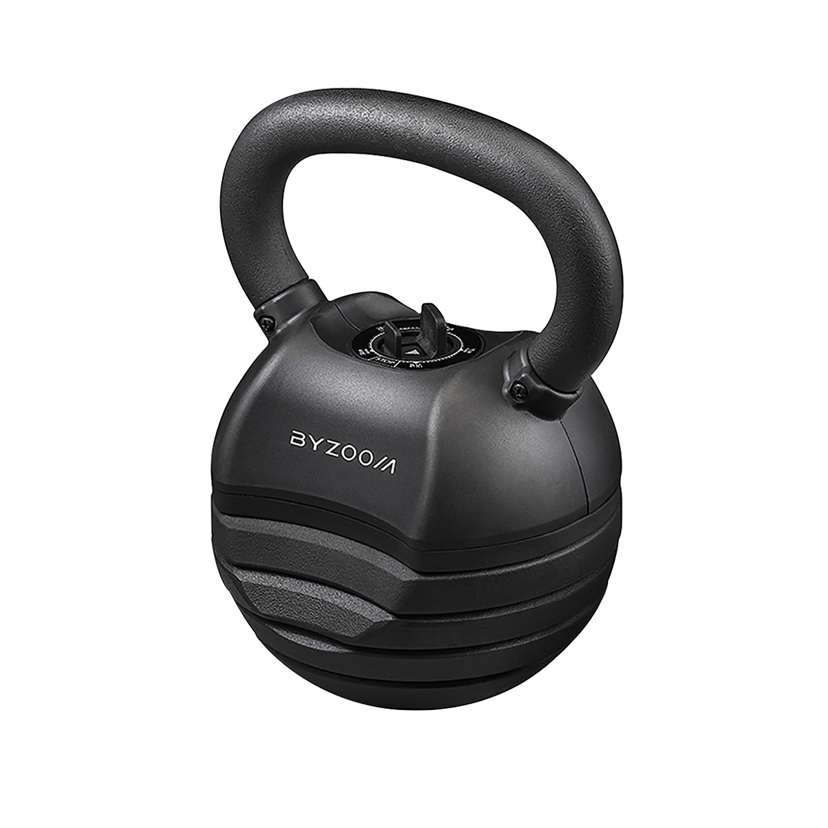 可変式ケトルベル 30LB(13.6kg) BYZOOM FITNESS ホワイト ブラック 5