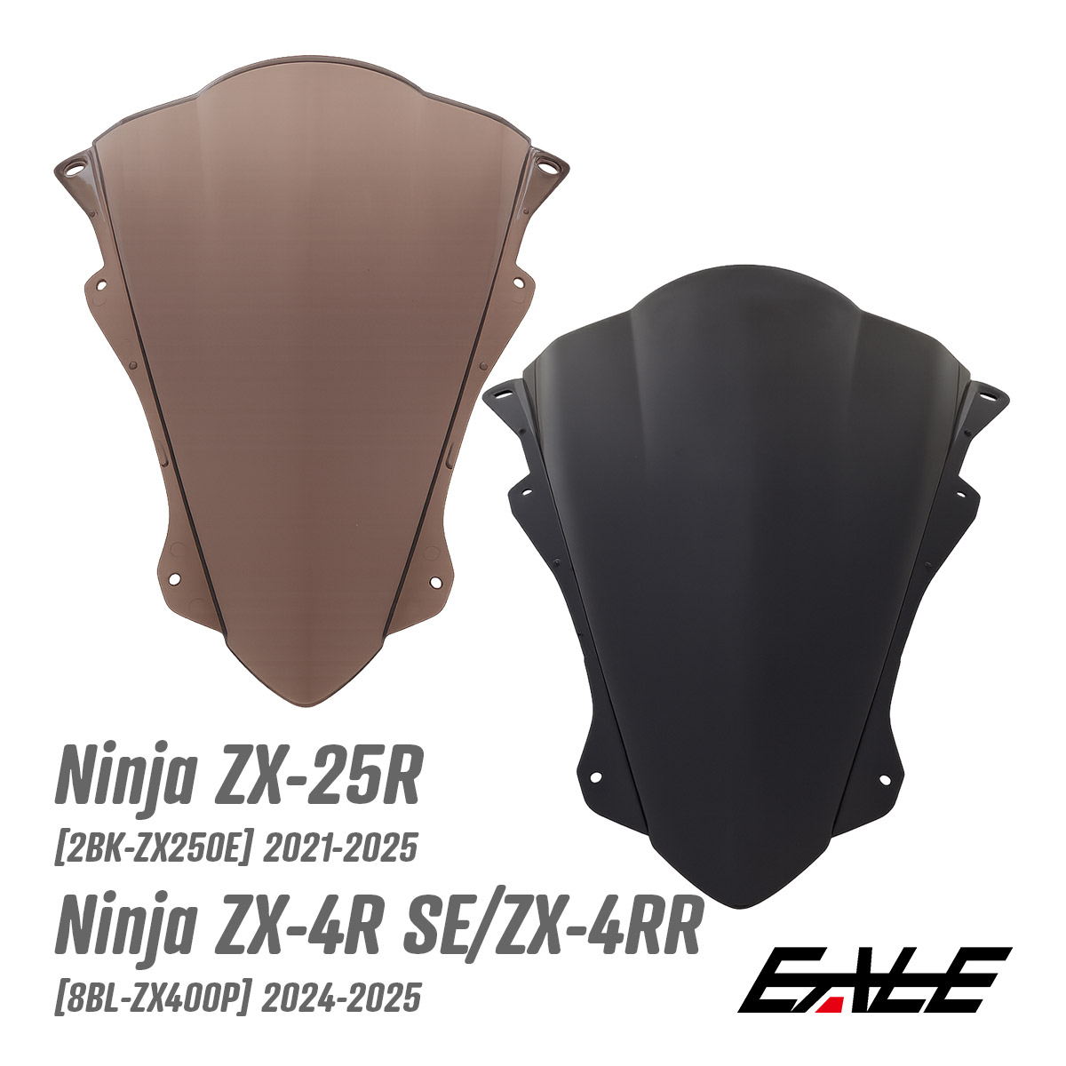 カワサキ（Kawasaki） バイク スクリーン ニンジャ ZX-25R ZX-4R