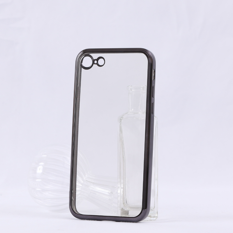 iPhone SE第3世代ケース iPhone 16e ケース iPhone SE第2世代ケース ColorEdge 透明 クリア シンプル ソフト TPU シリコン 保護 カバー 可愛い おしゃれ 光沢 キ |  | 01