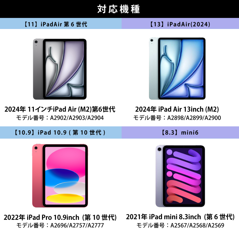 DAISEN 強化ガラス 保護フィルム 2022 iPad 10.9 mini6 Pro 11 10.2 第