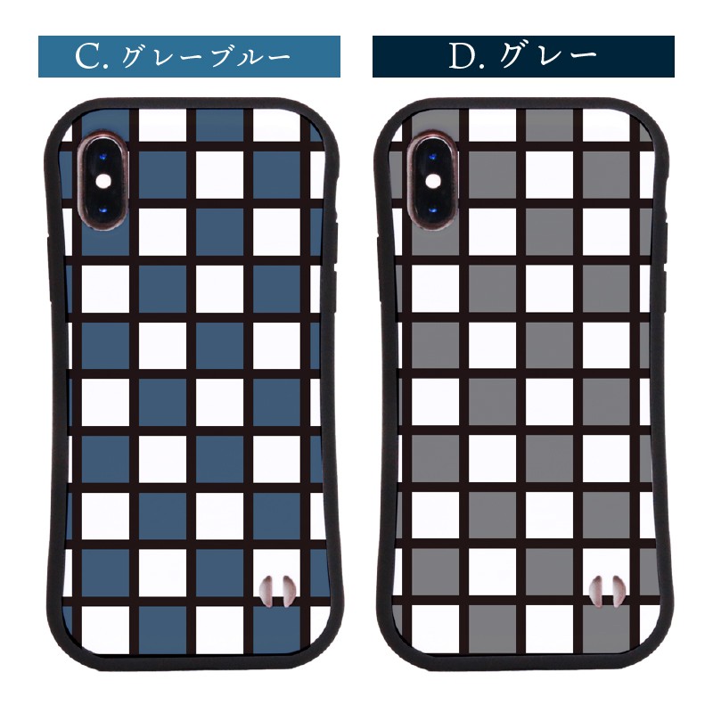 格子 チェック柄 かっこいい iPhone ケース 15 14 13 12 Pro Max