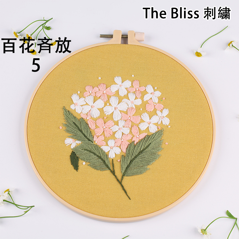 母の日 刺繍キット 花 自然 日本語説明書 ナチュラルシリーズ フランス刺しゅう ボタニカル プラスチック製の枠付き 初心者 初級 簡単 送料無料 The Bliss｜motoe｜11