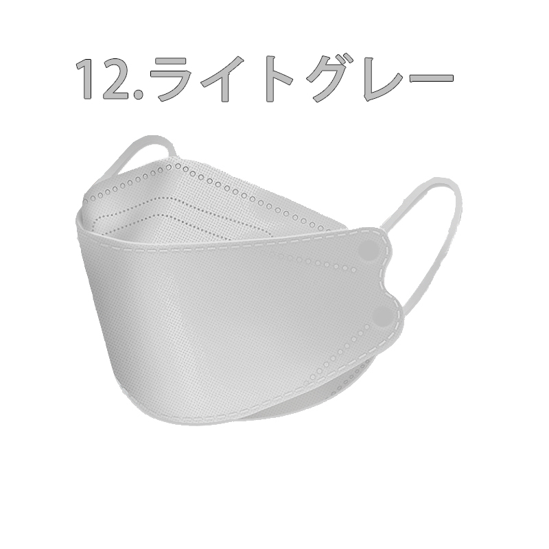 マスク 血色 KF94高密度フィルター 立体 50枚 4層構造 ビジネスmask 男女兼用 大人用 3D立体加工 韓国マスク ウイルス 飛沫防止 予防抗菌 風邪 花粉 PM2.5対策｜motoe｜13