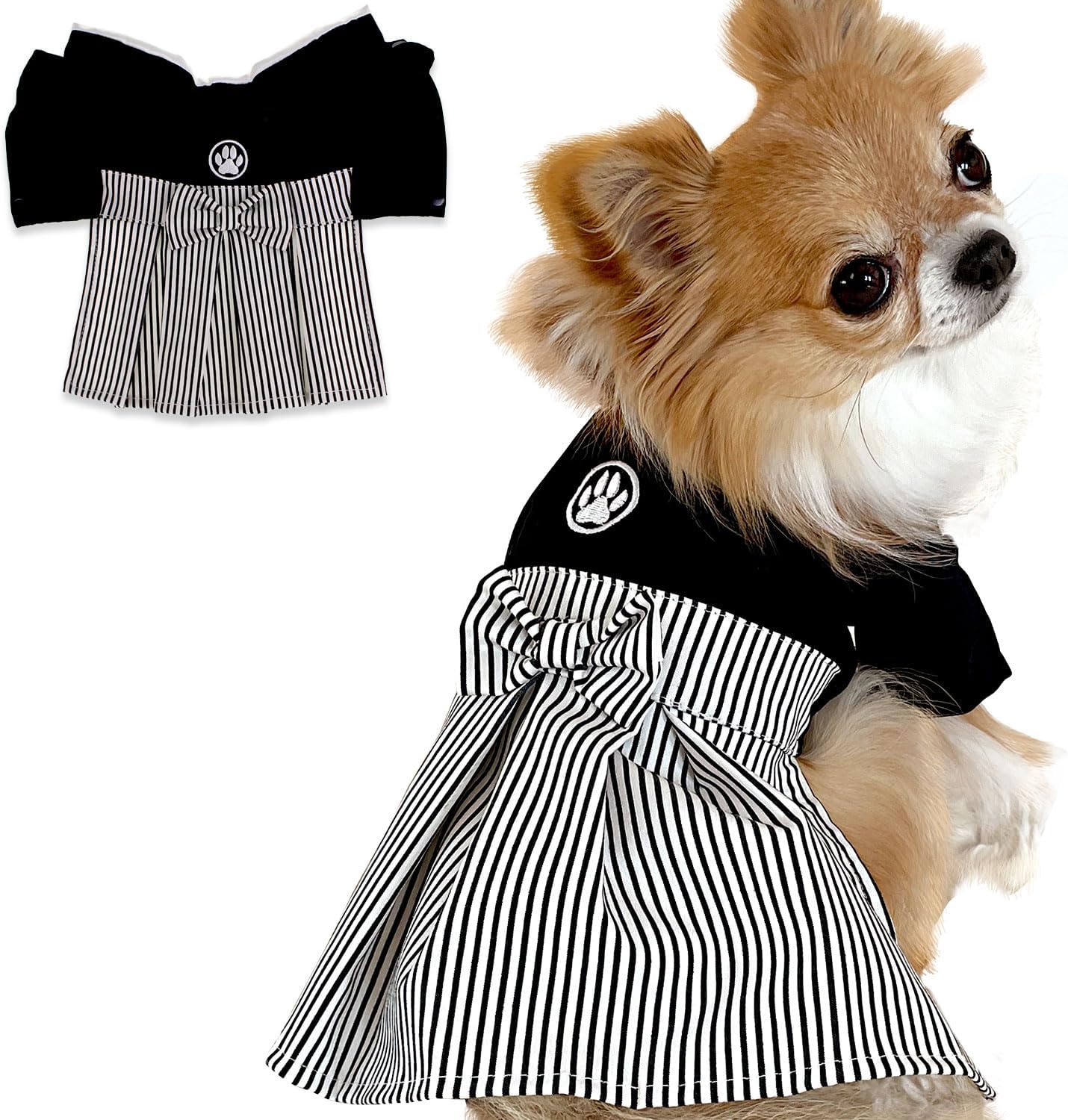 犬 袴 犬服 和装 着物 ペット用袴 犬用着物 小型犬 チワワ トイプードル 猫 和服 コスプレ フォーマル 刺繍 家紋入り お正月 七五三 誕生日 記念日 撮影 ペット |  | 01